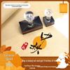 Mid-Autumn Festival Decorative Mooncake Stamp for Journals and Reunion Activities