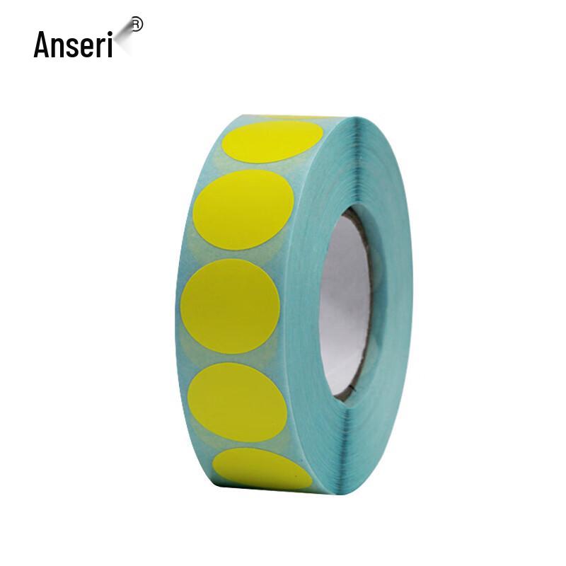 Ansell Round Dot Label Paper