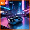 Xiaomi Bluetooth headset M10 hands-free LED Dispay headset Bluetooth HiFi stereo music wireless earplug game E5 headset for smartphones