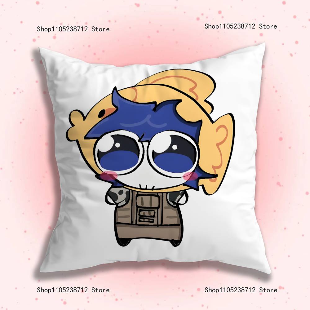 G-Guest 1337 Forsaken Pillowcase Pillowslip Cushion Plush Boys Girls Cartoon Anime Kawaii Decoration Kids Birthday Cute Gifts