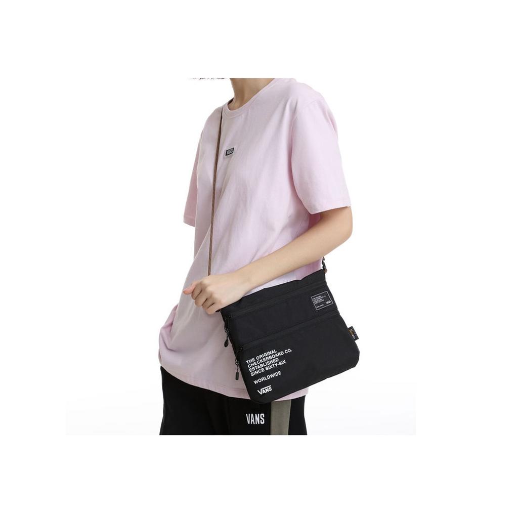 Vans Ascended Up Casual Polyester Shoulder Bag Unisex bags Black VN0A4BQFBLK1