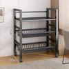 HUALEAI Multi-Layer Adjustable Kitchen Storage Rack