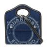 [Gebraucht] Tasche mit Logo-Muster Abnehmbarer Schultergurt Denim und Leder Mini-Tasche - Sehr Gut #UAQPAM