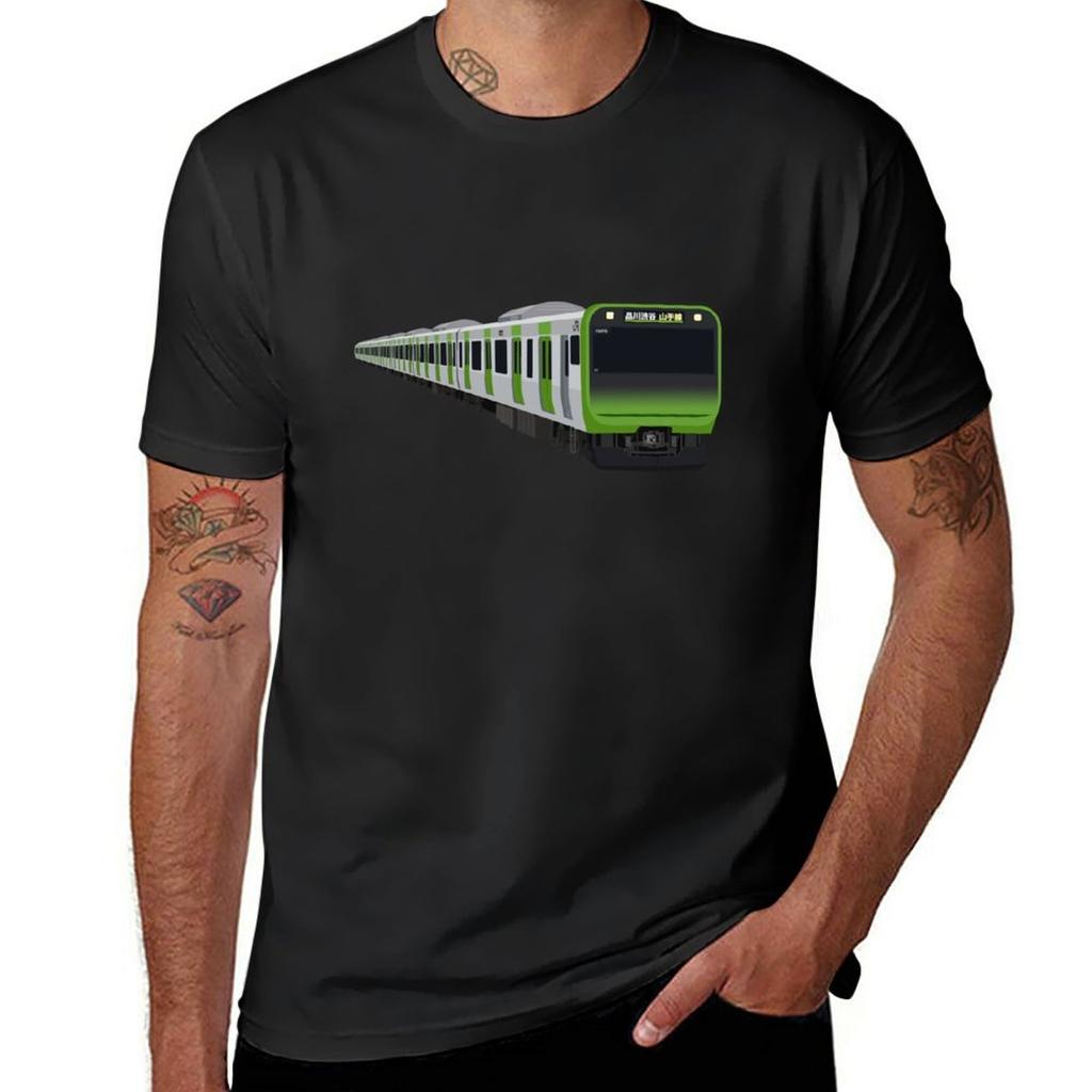 New Yamanote Line - E235 Series Japanese Train T-Shirt Short t-shirt graphic t shirt mens graphic t-shirts funny
