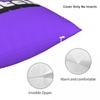 Federa Cuscino Quadrata Logo Twitch Poliestere Lino Velluto Fantasia Zip Decorativa Federa Cuscino da Lancio Copricuscino per la Casa