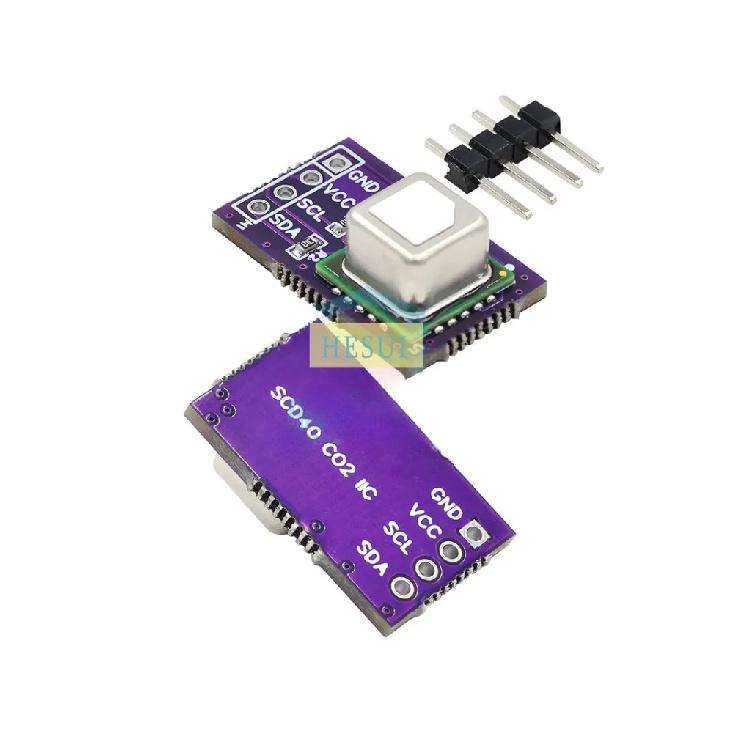 SCD40 SCD41 Gas Sensor Module Detects CO2 Carbon Dioxide Temperature And humidity In One Sensor I2C Communication