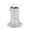 Stainless Steel Deck Funnel Water Oil Inlet Fill Filler Port Boat Gas Fuel   Cover Part