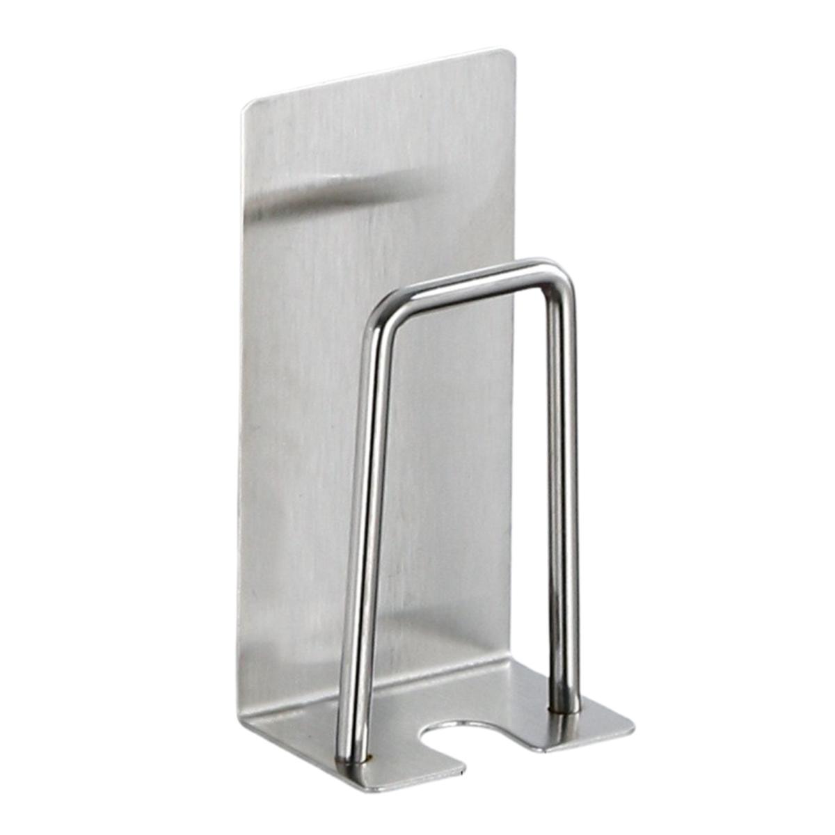 

Настенный держатель для зубных щеток Yousheng, подставка для стакана для ополаскивателя полости рта, не требует сверления, простая установка, U-образный органайзер для зубных щеток из нержавеющей стали серебряный