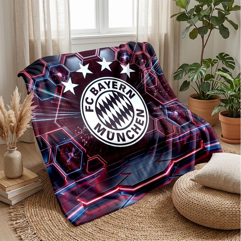 Bayern Munich Theme blanket Soft Flannel Blanket Plush Throw Blanket Cozy Sofa Bed Blanket for Home Decor