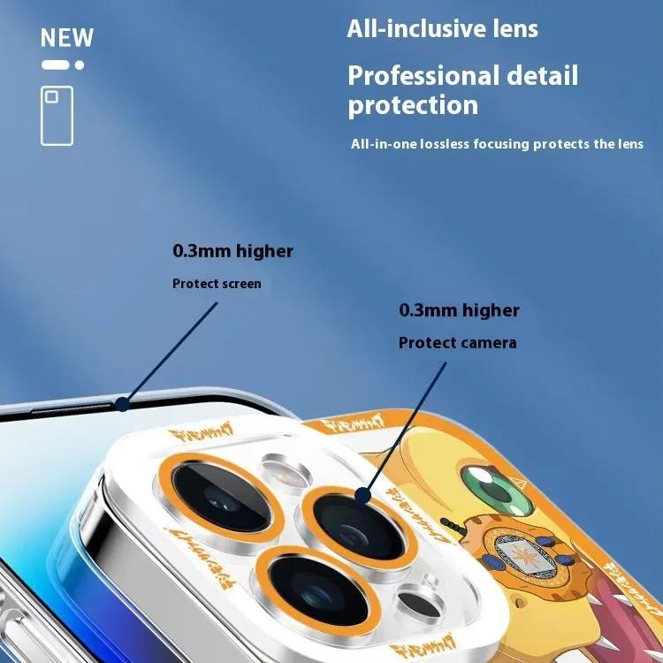 Cartoon Digimon Adventure Anime Soft Case For Xiaomi Redmi Note 14 12 11 13 Pro Plus 4G 5G 12S 11S 10S 10 9 9S 12C 13C 14C A3 A4