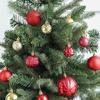34pcs Delicate Christmas Ball Creative Hanging Ornament DIY Supplies Christmas Tree Pendant  Party