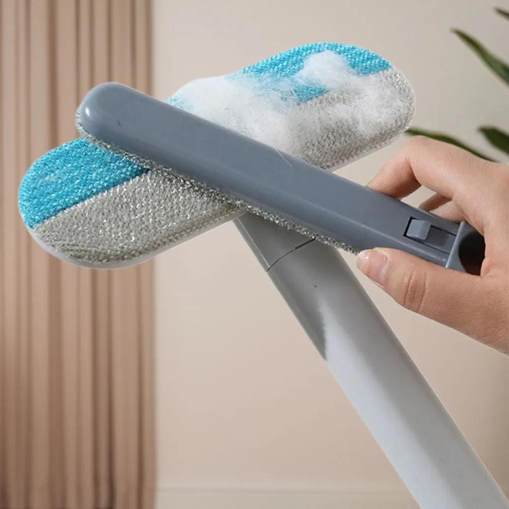Pet Hair Remover Brush Multifunctional Long Handle Manual Lint Dog Hair Cleaner Carpet Bed Hair Tools Pet Fur Cleaning Supplies
