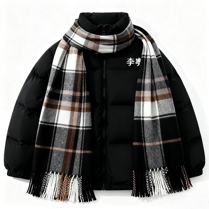Li Ning Down Jackets Unisex Stand Collar Thickened YTMU165-1