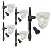 Chain Adjuster Tensioner Screw For HUSQVARNA 365 371 372 XP 385 390 570 575 576 362 Chainsaw Parts 5pcs