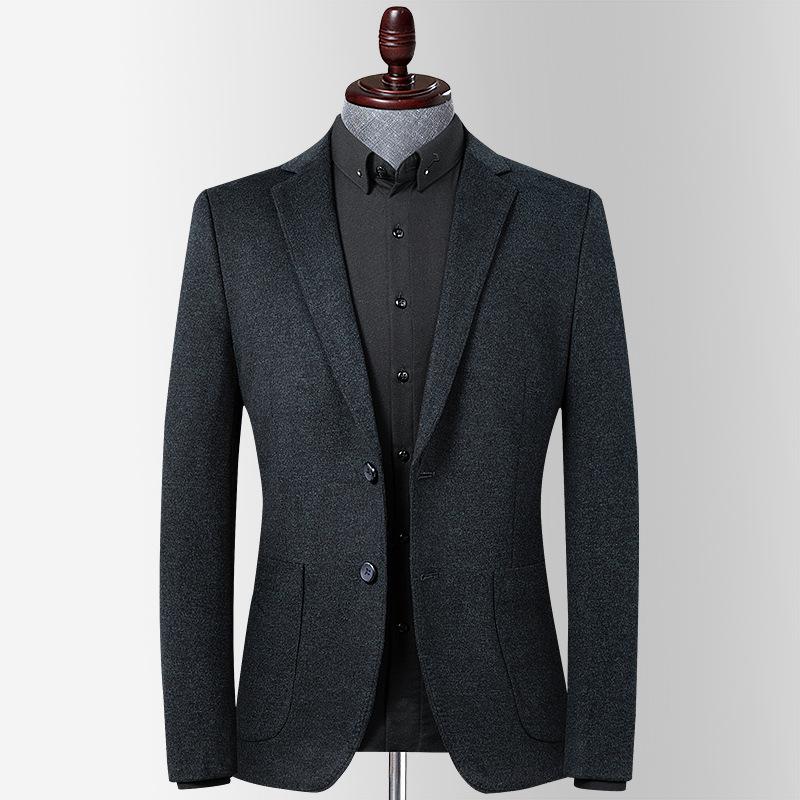 Men's Autumn and Winter New Elastic Men's Casual Small Suit Men's Slim Suit
