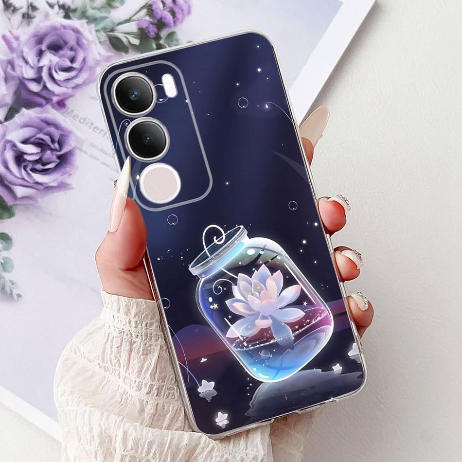 For Vivo Y19S V2419 Cool Dragon Tiger Painting Phone Case For Vivo Y19s Y 19S 4G Soft Silicone TPU Cases