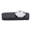 Billiards Magnetic Chalk Holder Round and Square Pool Cue Chalk Box with Belt Clip for Snooker Tool