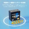 1280Wh Lithium Iron Phosphate 1280W Output 100Ah Long 100A BCI Group Size Compact and Ideal for Power Backup Portable Power Leki Air Includes Japanese