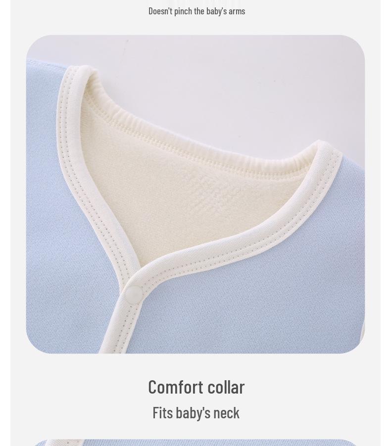 Super Soft German Velvet Infant & Toddler Vest - Warm Fleece Camisole for Spring & Autumn