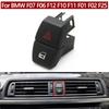 Car Emergency Hazard Warning Light Button Switch For BMW 5 6 7 X3 Series F07 F06 F12 F13 F10 F11 F18 F01 F02 F04 F25 61319161896