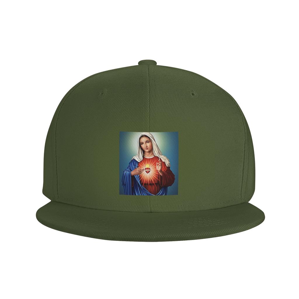 Immaculate Heart of Mary Virgin Mary Baseball Caps Snapback Fashion Baseball Hats Breathable Casual Casquette Outdoor for Unisex