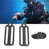 2Pcs Scubas Diving Webbing Belt Slide Stoppers Universals Weight Belt Keeper Retainer AntiLost Slide Buckles Slider