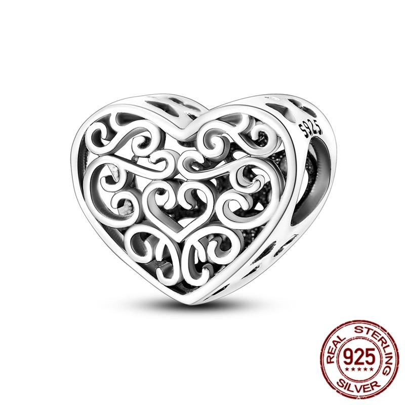 Copper Charms Beads Fit Original Pan Bracelet Making For Woman Jewelry Fashion Pendant