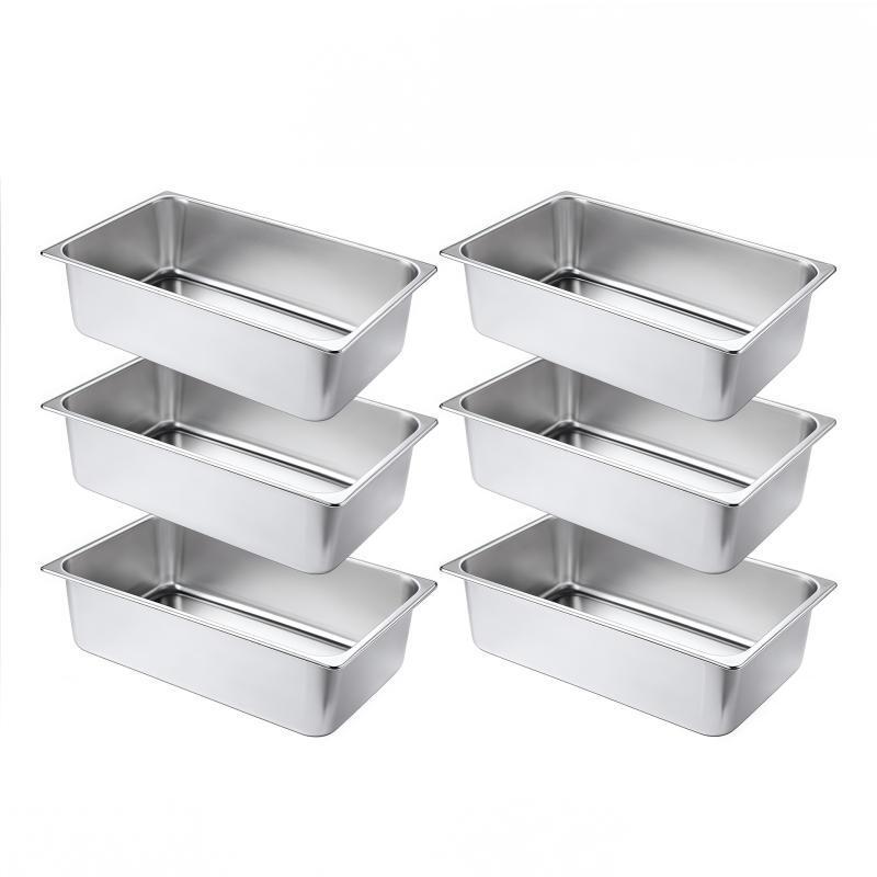 Handun Commercial Square Food Pan Set with Lids