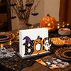 Wood Halloween Tissue Dispenser Cartoon 2D Flat Tissue Holder Wooden Napkin Holder  Restaurant
