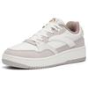 Anta 982GZ Synthetic Leather Low Top Slip Resistant Cushioning Abrasion Resistant Skateboard Shoes Women's White Gray 122318063-3