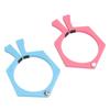 2PCS Sublimation Cup Clamp ABS Nonslip Tumbler Wrapping Clamp for Sublimation Paper Tumblers Pink and Blue