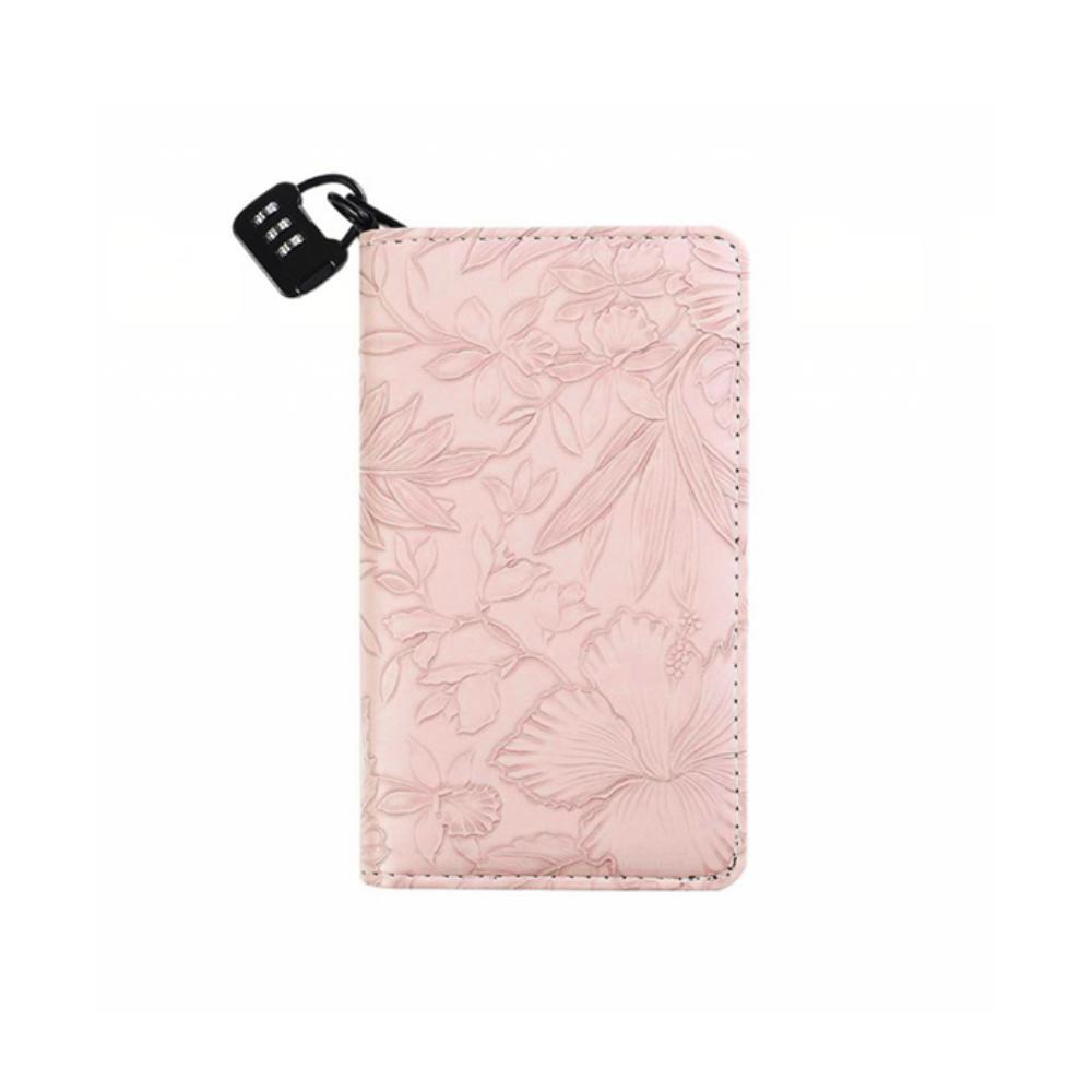 Wallet Storage Saving Money Binder PU Leather Account Book  Office Stationery Supplies