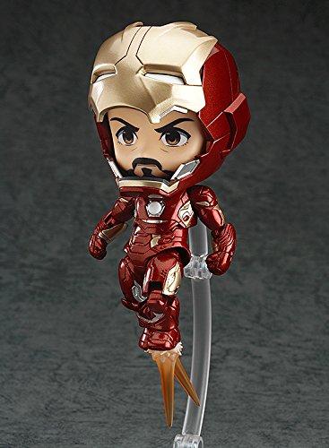 Vingadores Nendoroid: Vingadores: Era de Ultron Homem de Ferro Mark 45 Edição de Herói Figura Articulada Pintada em ABS e PVC Fora de Escala