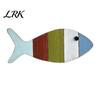 Handcrafted Wooden Fish Set Wall Decor, Mediterranean Style Art, Nautical Coastal Creative Gift for Sea Lovers Hanging Plaque, Ocean Themed