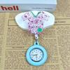 Shiny Cartoon Nurse & Doctor Badge Reel with Retractable PVC Pocket Watch Clip