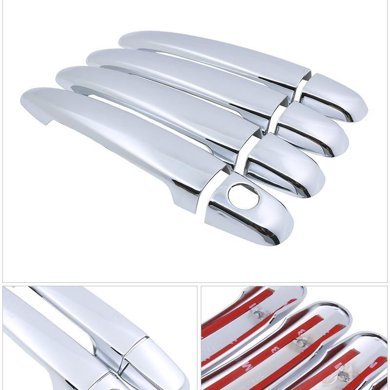 For Lexus RX XU30 2003~2009 Chrome Exterior Door Handle Cover Car Accessories Stickers Trim Set RX300 RX330 RX350 RX400h 2004