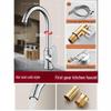 TLXT Universal Swivel Hot & Cold Kitchen Sink Faucet
