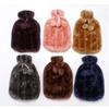 Removable Hot Water Bottle Cover Cold-proof Hand Feet Warmer Plush Covering  Winter Accessories