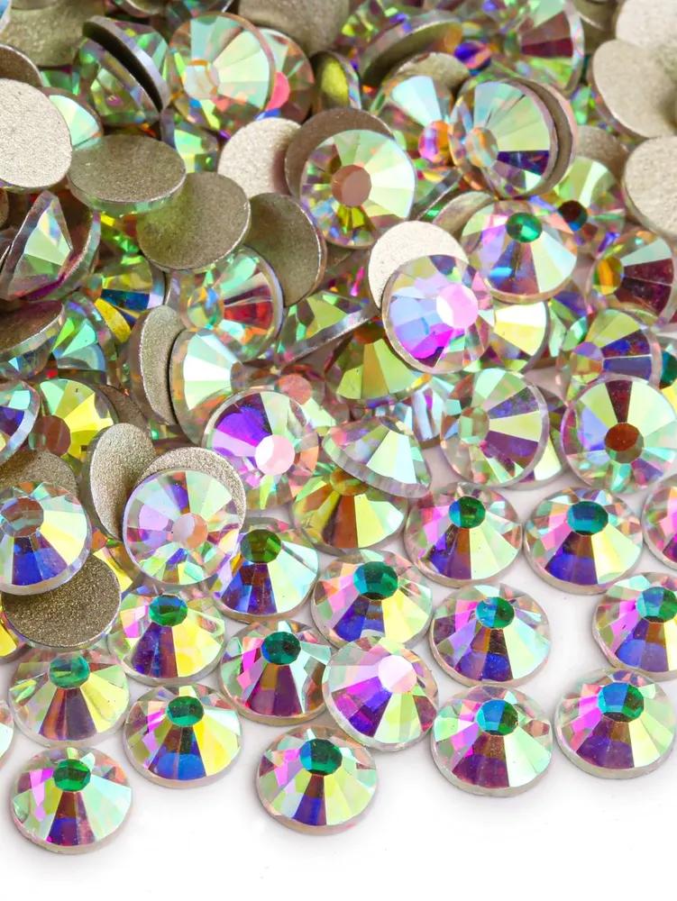 Rhinestones, 80 g, 1440 pcs, multicolour
