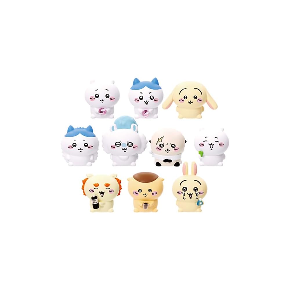 Ensky Chikawa Soft Vinyl Puppet Mascot 2 Box of 10 Collectible Figures