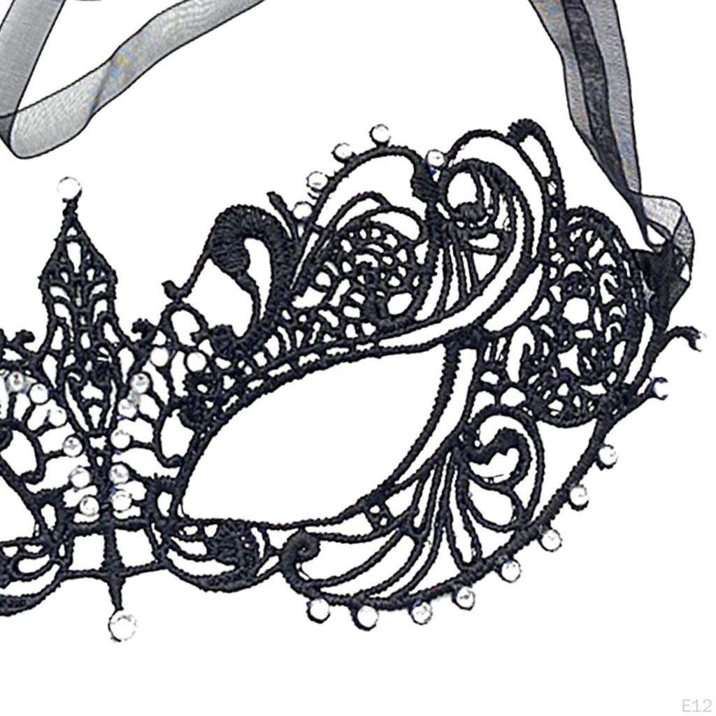 Delicate Lace Mask for Women - Elegant and Graceful Half Face Cover