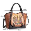 Genuine Leather Handbags Women Bags Designer Vintage Embossed First Layer Cowhide Shoulder Bags