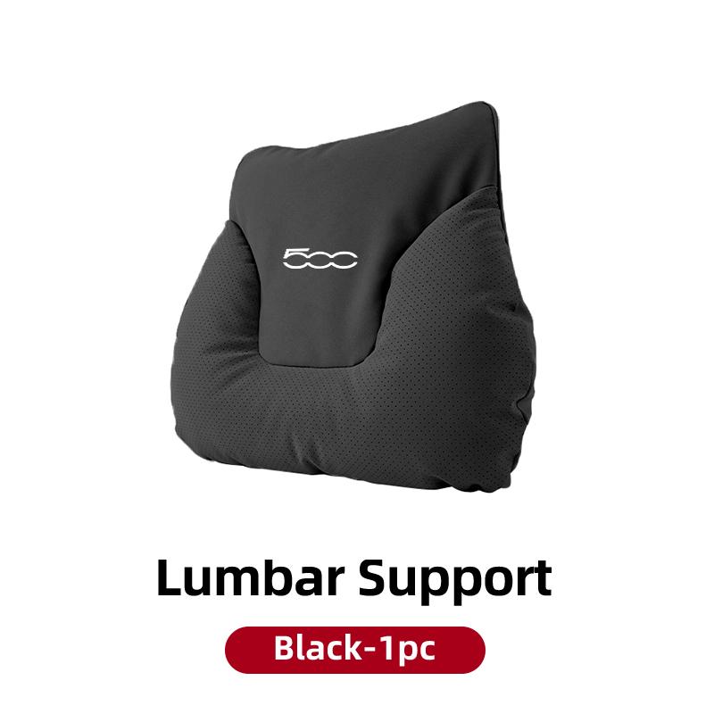 Car Neck Pillow Lumbar Backrest Cushion Lumbar Cushions Car Headrest Cushion For FIAT 500 Grande Punto Tipo Stilo UNO Astra Brav