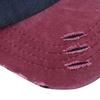 Breathable Mesh Sun Hat Color-blocked Snapback Hat Summer Baseball Cap