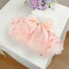 Organza Cat Dog Wedding Dress Fairy Dress Pet Skirt Sweety Puppy Skirt  For Cat Dog