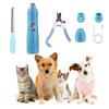 1 Set Tiernagelknipser Hundennageltrimmer und Kit mit 3 Anschlüssen Passend für kleine/mittlere/große Haustiernagelknipser für Katzen Geräuscharm