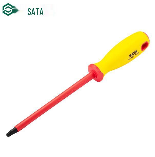 SATA VDE 1000V Insulated Slotted/Phillips Screwdriver, High Voltage Resistant, Small, Model 61801 61802