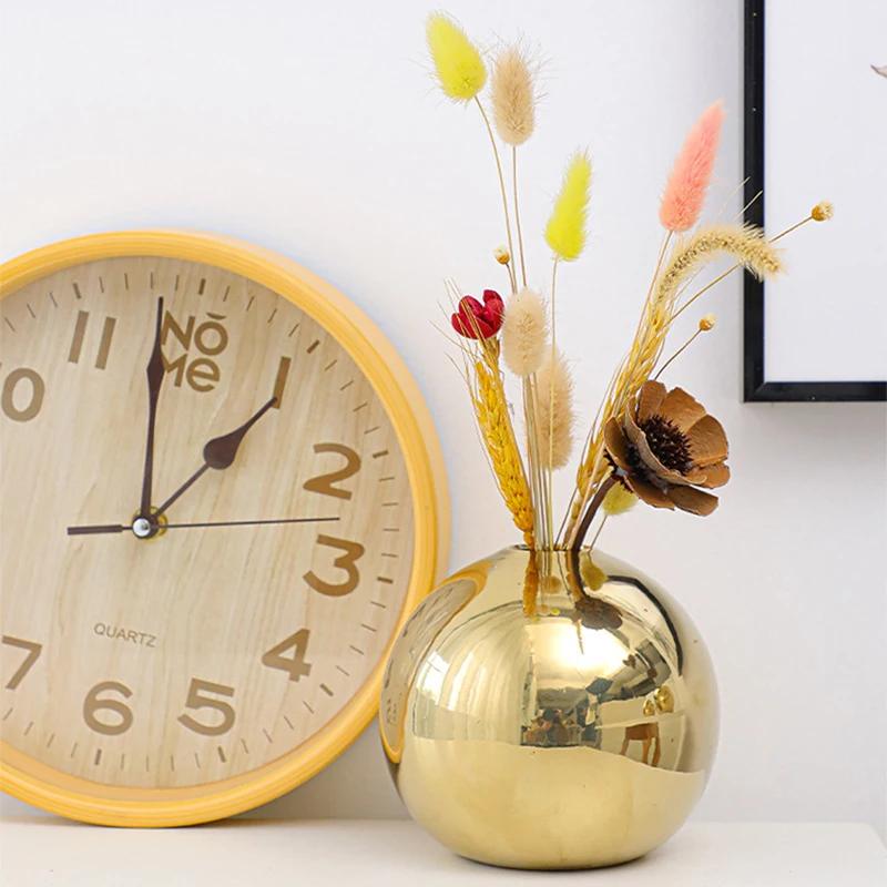 Ceramic Round Oval Vase Ornament Nordic Abstraction Indoor Decorative Home Decor Living Room Table Shelf Interior Decoration