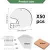 50 Pcs Sporty Sublimation Wood Earrings Football Ear Drops Unique Helmets Earwear Jewelry Accessories for Active Women