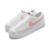 Nike Blazer Low Platform White Pink Glaze Women Sneakers Summit-White Black DJ0292-103